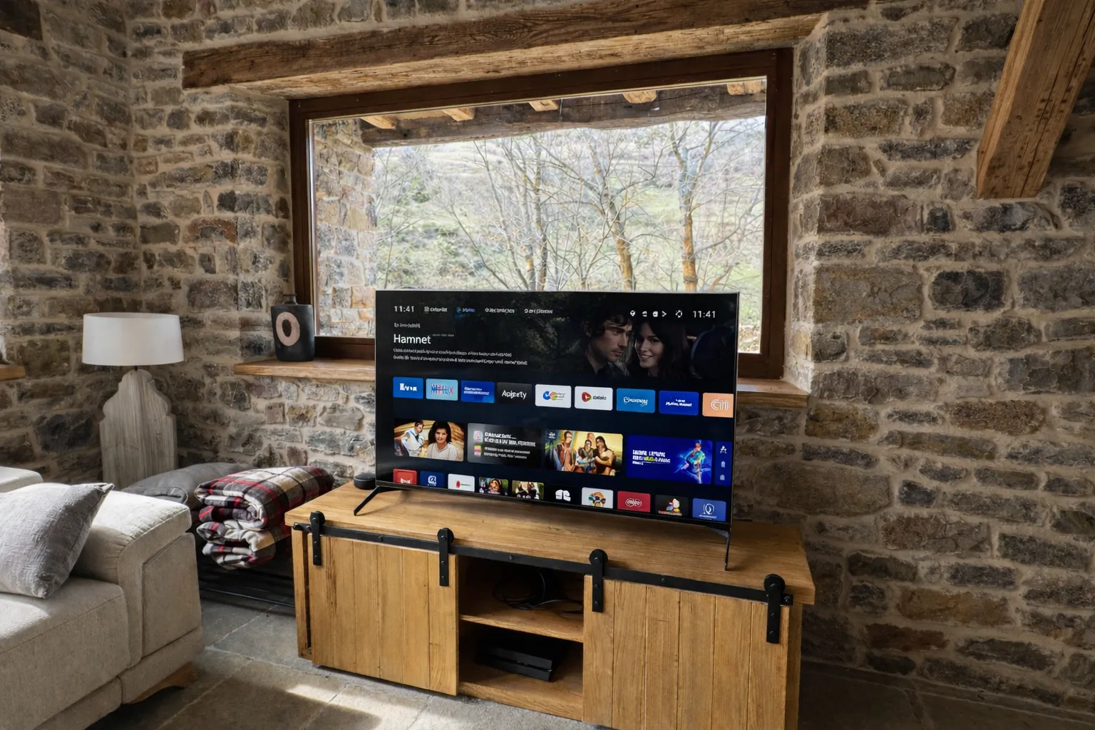 Smart TV en el salón de Cumbres de Lores